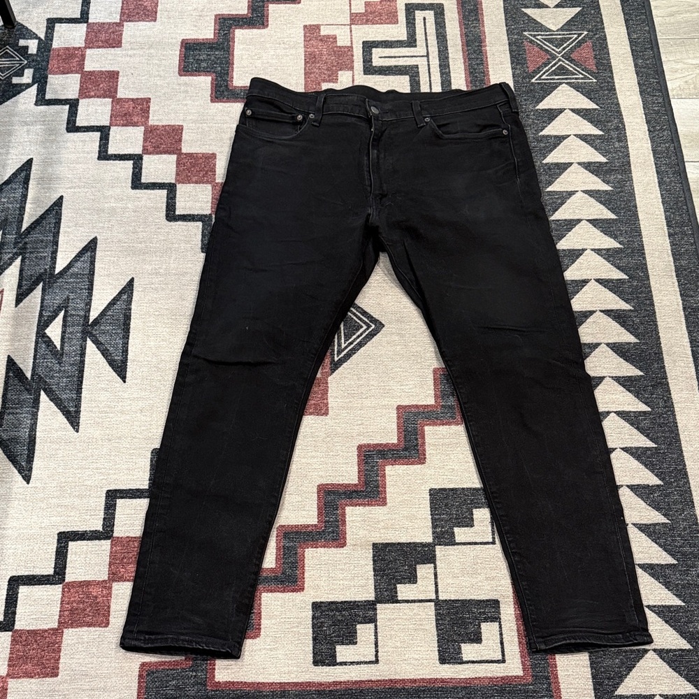 Men’s Levi’s Black denim  512s, W38 L38, NWOT